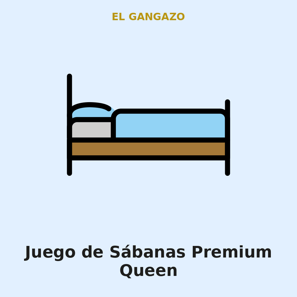 Juego de Sábanas Premium Queen