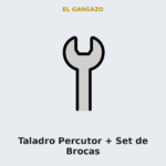 Taladro Percutor + Set de Brocas
