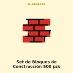 Set de Bloques de Construcción 500 pzs